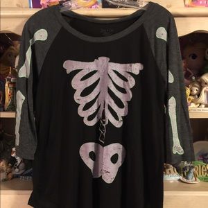Skeleton shirt
